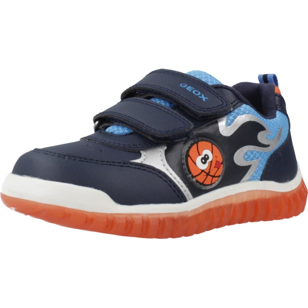 Geox Baby B Lightyloo Boy Sneakers Navy/Orange 26_EU