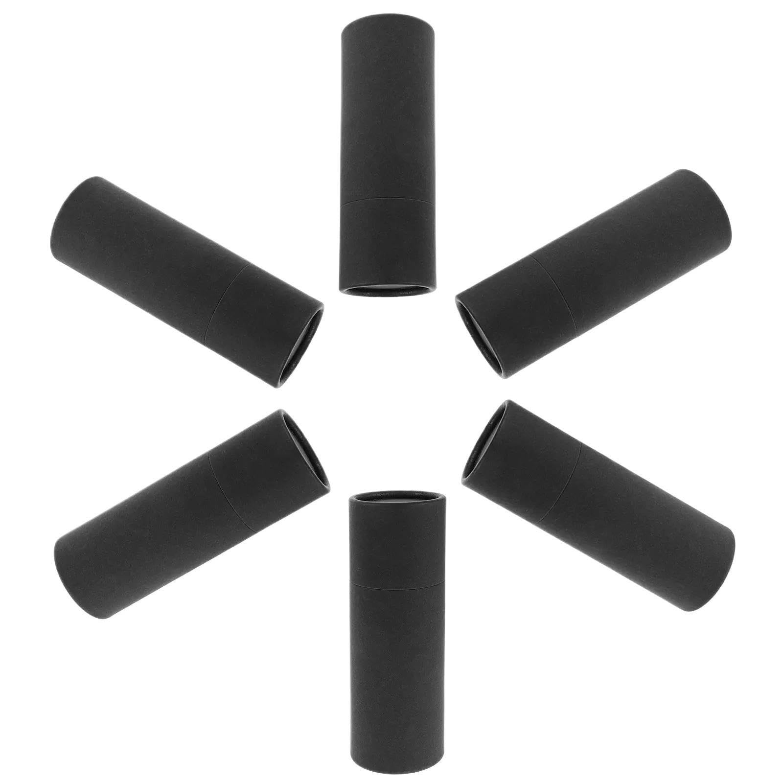Caja cilíndrica de cartón 6 piezas