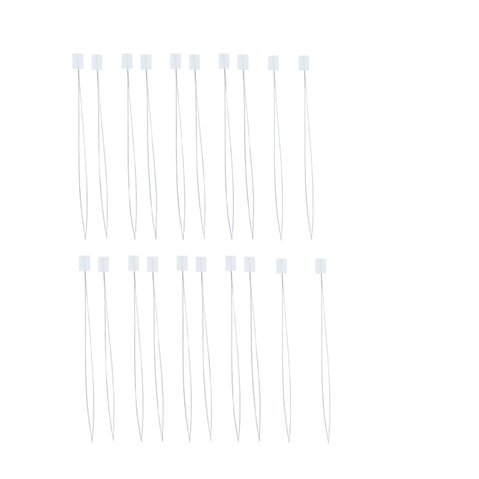 Long Needle Threaders for Punch Needles Embroidery Stitching Craft Tool Sewing Machine Needle Threader Quick Needle Threaders Tool Cross Stitch Supplies (20,7.87 * 0.39inch)