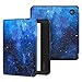 Produktbild MoKo Hülle Kompatibel mit Kobo Libra Color 7" 2024, Ultra Slim Lightweight TPU Schutzhülle Smart Cover mit Auto Schlaf/Wach, BlauSterne
