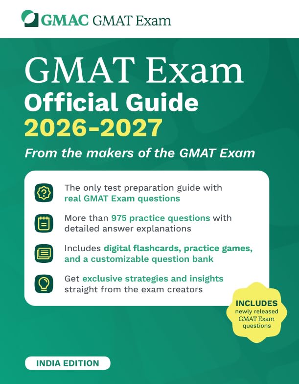 Image of GMAT Official Guide 2026-2027