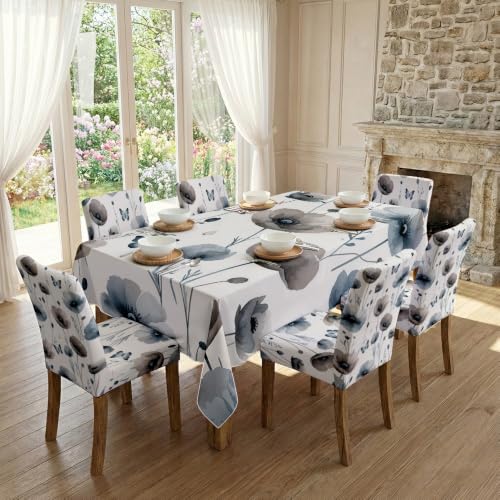Nappe et housses de chaise pour protéger et relooker la table - 4
