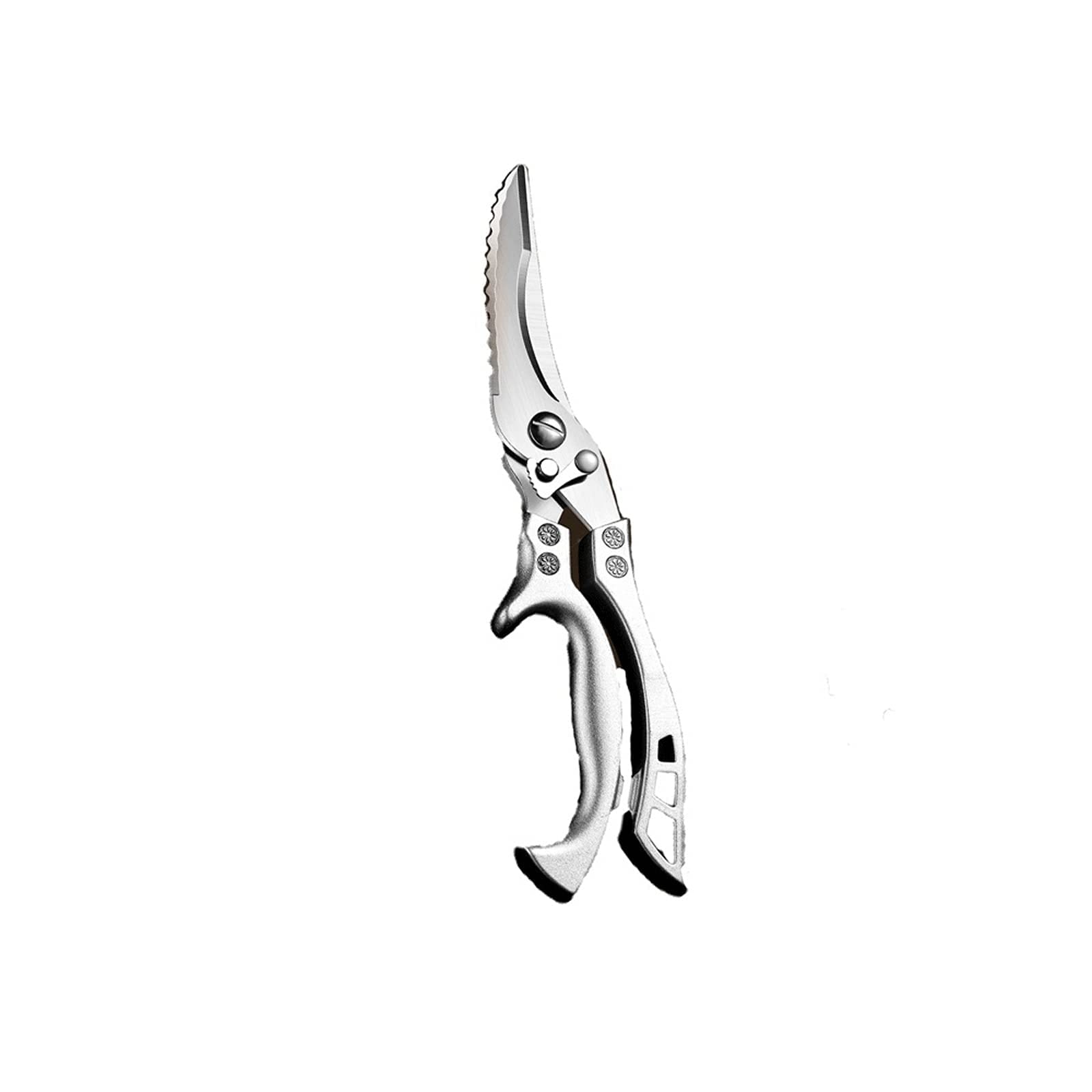 Gthtuhfd Heavy Duty, Multifunctional Poultry Shears Spring-Loaded Food Scissors For Cutting Chicken, Meat, Bone, Fish, Seafood, Vegetables, Bbq