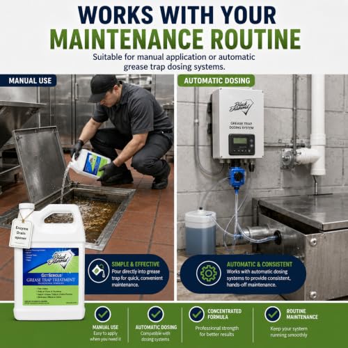 Black Diamond Stoneworks GET SERIOUS Grease Trap Treatment