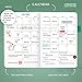 Legend Planner – Weekly & Monthly Life Planner to Hit Your Goals & Live Happier. Organizer Notebook & Productivity Journal. A5 (Aquamarine)