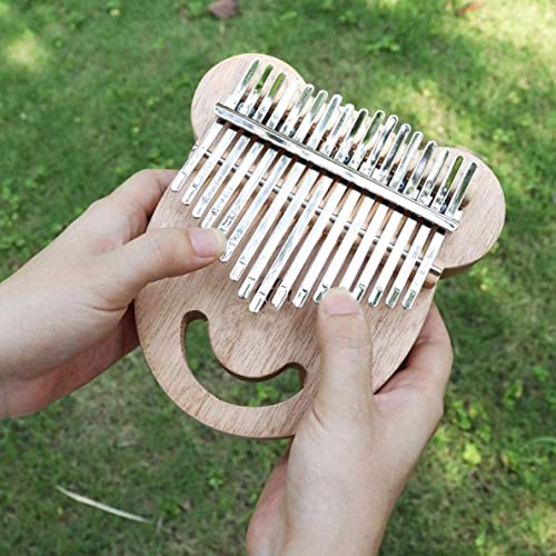 Générique Mini Doigt Kalimba Pouce Piano Pouce Piano 17 Touches Acajou Ours en Forme de Visage Pouce Piano Kalimba avec… - Les Beatles, Paul McCartney, John Lennon, RIngo Starr, George Harrison Générique Mini Doigt Kalimba Pouce Piano Pouce Piano 17 Touches Acajou Ours en Forme de Visage Pouce Piano Kalimba avec… – Image 7