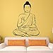 Produktbild yaonuli Wandaufkleber Schlafzimmer Dekoration Aufkleber Yoga Buddha Buddha Kunst Statue Religiöse Wandaufkleber Tapete 89x121cm