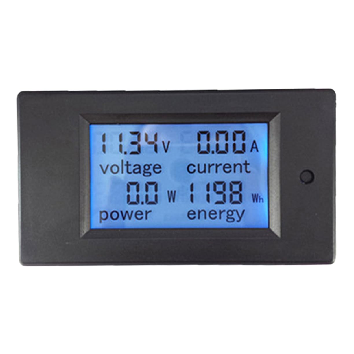 DOITOOL 20a Multifunción Medidor De Potencia Eléctrica Pantalla Lcd Voltaje y Corriente Preservación De Datos