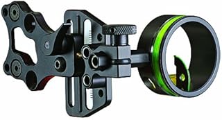 HHA Optimizer Lite Cadet 1 Pin Sight, Black.019-Inch, Right Hand