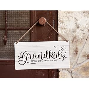 Huestergrandparentswoodplaquesigngrandkidswalldecorgrandparentsgrandmagrandpagiftsfromgrandkidsgrandchildrengrandkidsmakelifemoregrandhomewallhangingdecor12x6inches Urban Country Home Decor Huester grandparents wood plaque sign grandkids wall decor grandparents grandma grandpa gifts from grandkids grandchildren grandkids make life more grand home wall hanging decor 12×6 inches urban country home decor