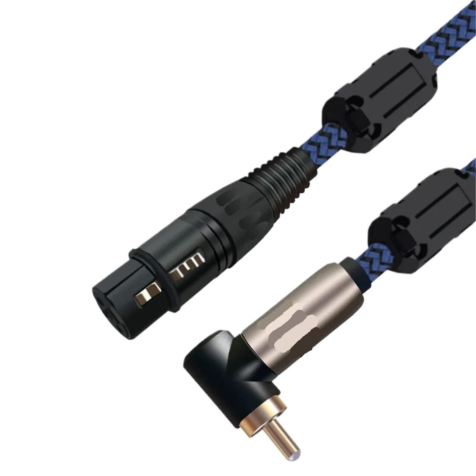 Cavo Audio Maschio angolare a XLR 3 Pin Femmina for Cavi Microfono Altoparlante Audio schermati 1 m 2 m 3 m 5 m 8 m(Blue,15m)