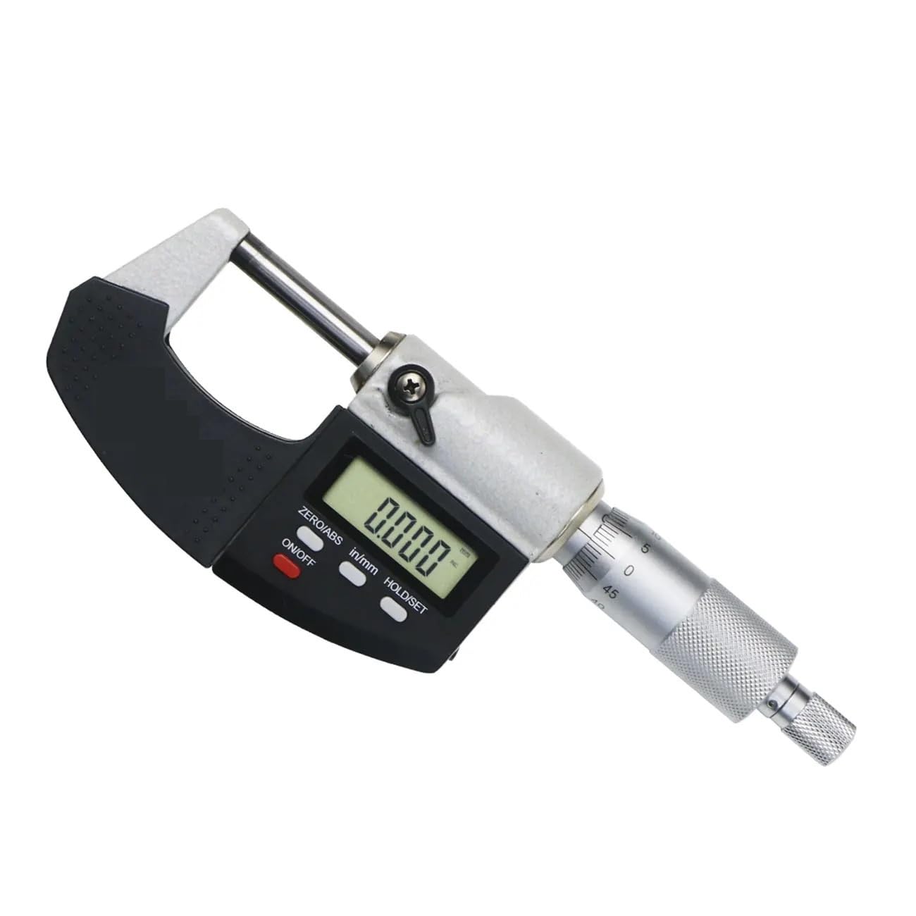 Micrómetro digital con línea de escala, micrómetro exterior electrónico, calibre micrométrico 0,001mm(25-50mm)