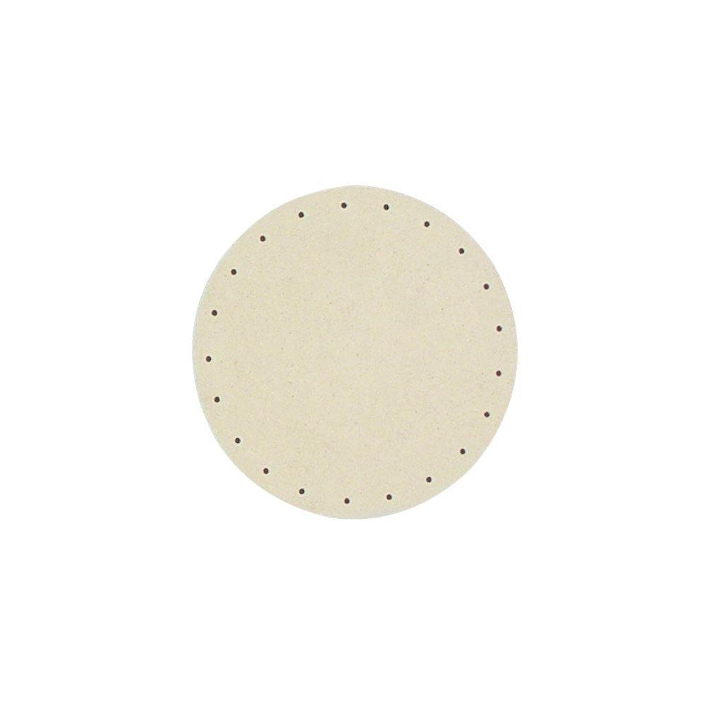 Rayher Basket MDF Bottom, Round Bottom for Basket Weaving, Wooden Base with Holes for Wicker Baskets, Diameter 25cm, MDF, 6129200