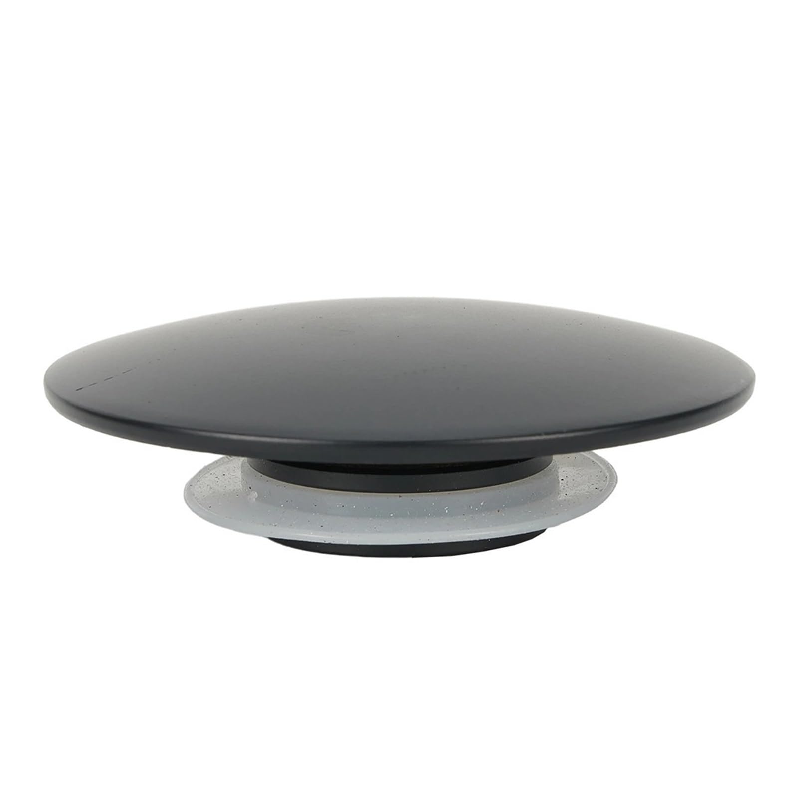 1Pcs Push Button Waste Sink Plug Black Click Clack Drain Stopper 66mm Brass Basin PopUp Cap Replacement Part For Bathroom Sink