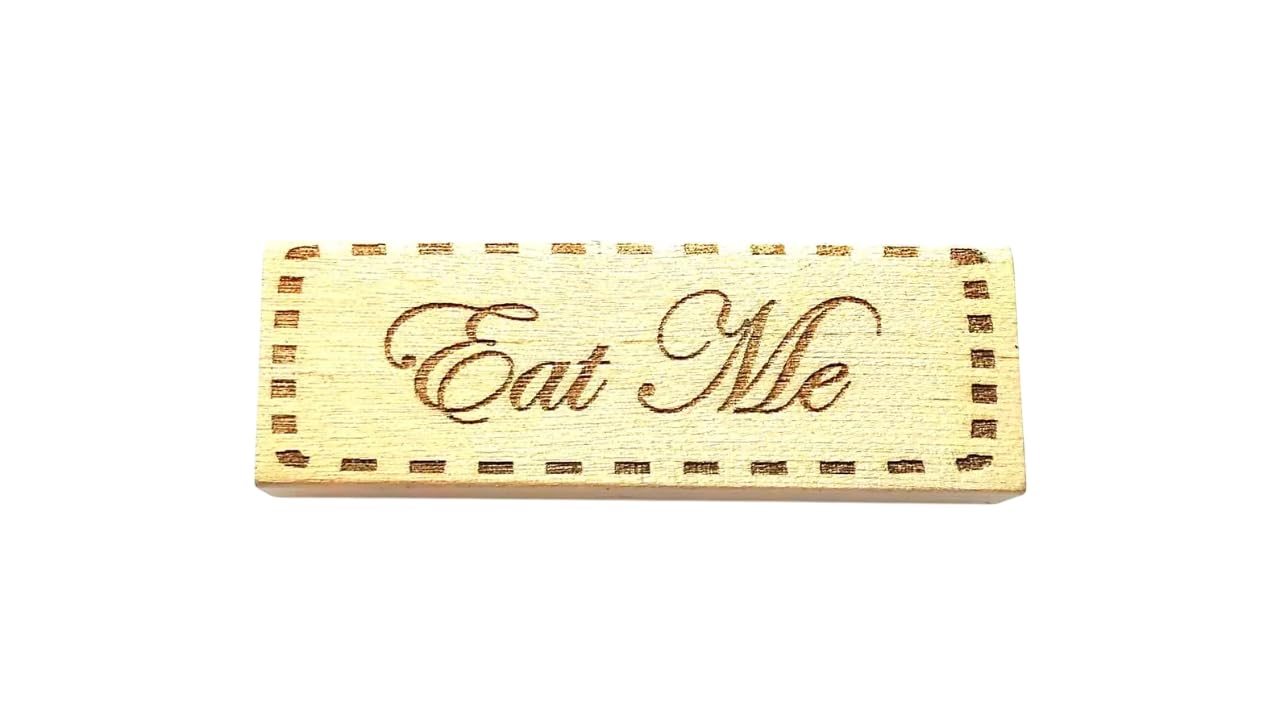 Eat Me - 7cm Wood Mounted Rubber Stamp