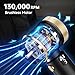 MZGO 4-in-1 Handheld Vacuum Cleaner 22000Pa,6000mAh Cordless Car Vacuum cleaner with 130,000 RPM Brushless Motor,Upgraded Dust Cup & LED Display,Blow/Inflate/Deflate Function for Home Car Cleaning