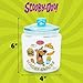 Silver Buffalo Scooby Doo Scooby Snacks Glass Cookie Snack Candy Jar with Lid (Small)