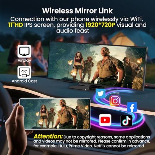 Pantalla inalámbrica CarPlay 11.5 pulgadas para auto miniatura 7