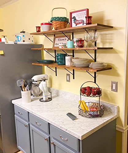 Luckin TSB-12PCS 12 Inch Heavy Duty Shelf Bracket thumb #5