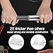 Anpro Grilling Accessories Grill Kit- Grill Set, Grilling Utensil Set, BBQ Accessories, BBQ Kit, BBQ Grill Tools, Grilling Gifts for Father's Day, Smoker, Camping, Kitchen,21 PCS-Standard Silver
