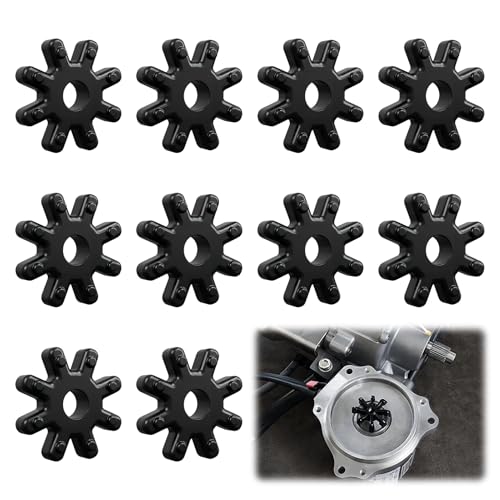 10 Stück Auto Lenksäulenkupplung für Fahrzeuglenksysteme, präzise Auto Lenksäulenkupplung Elemente zur Reduzierung von Spiel und Geräuschen, passend als 563152K000FFF Flexible Kupplung