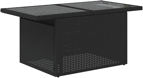 Miniatura 6 de 11 Piece Garden Sofa Set in Black and Cream White, Modern Outdoor Furniture with Modular Design, Washable Cushions, Durable Steel Frame,