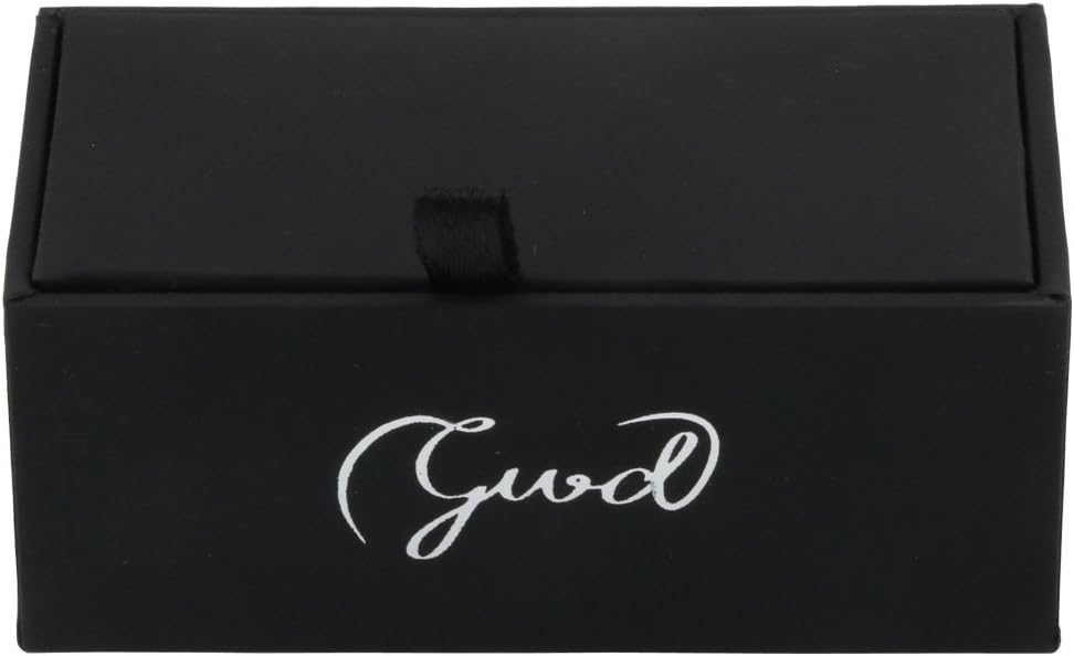 GWD Cufflinks for Men Classic Tuxedo Shirt Wedding Cuff Links Personalized Initials A-Z Gift