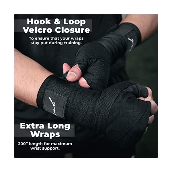 Gold-BJJ-Boxing-Hand-Wraps-Extra-Long-Mexican-Style-200-Handwraps-for-Boxers-Kickboxing-Muay-Thai-and-MMA Gold BJJ Boxing Hand Wraps - Extra Long Mexican Style 200" Handwraps for Boxers, Kickboxing, Muay Thai, and MMA