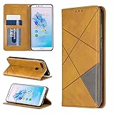 Custodia in Pelle per Honor 7A/Huawei Y6 2018/Y6 Prime (2018 Versione) 5.7-pollici