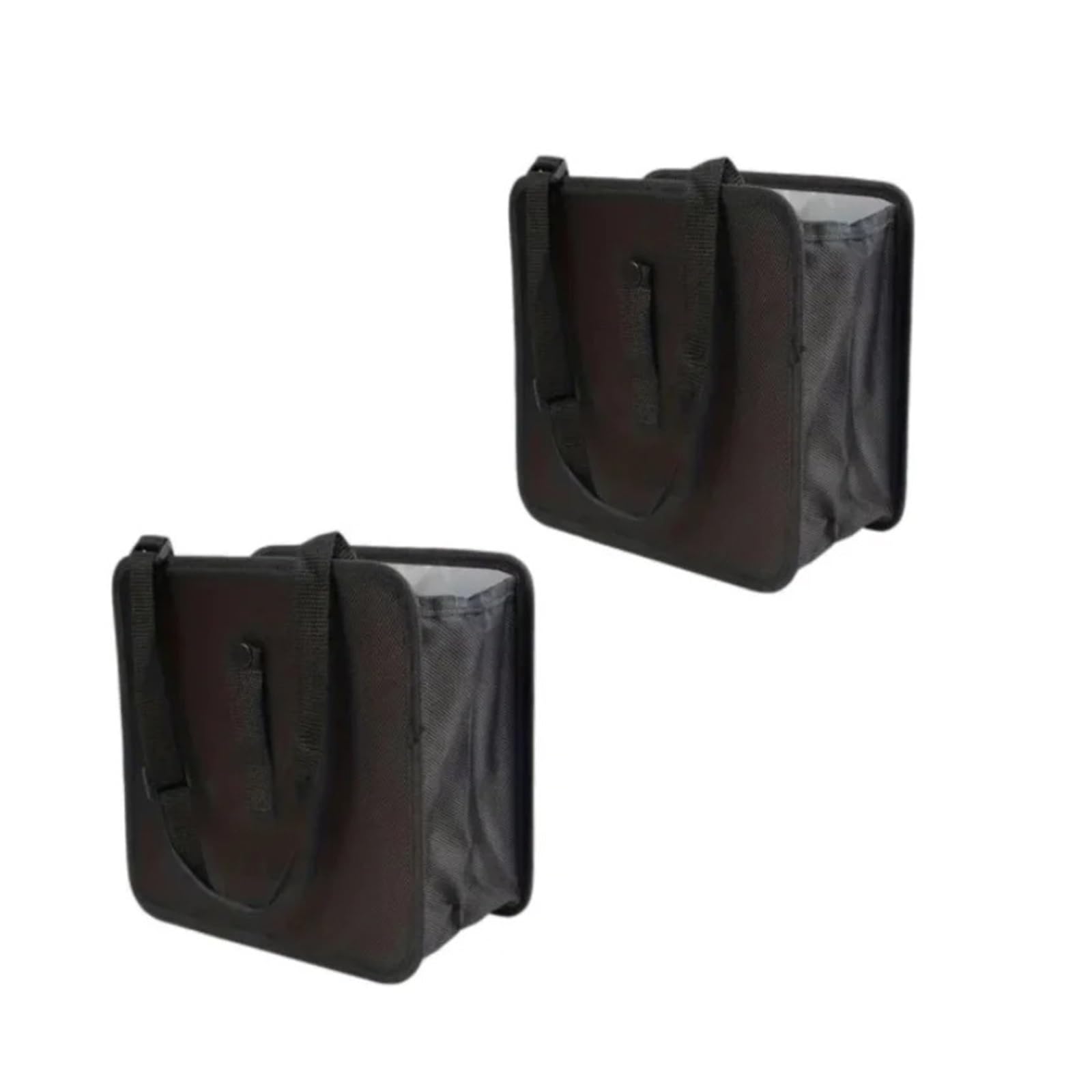 Poubelle De Voiture Poubelle Multifonctionnelle À Dossier Siège Voiture Sac Rangement Étanche Avec Déchets Suspendus, Portable Poubelles Véhicule(Black 2pcs)