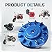 Speedway Billet Aluminum Flywheel For Predator 196cc, 212cc NonHemi Cast,For Honda GX160 GX200,Advance timing of approximately 32 Degrees Minibike Performance Parts Blue