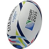 Gilbert 2015 Rugby World Cup England Replica Rugby Ball, 5