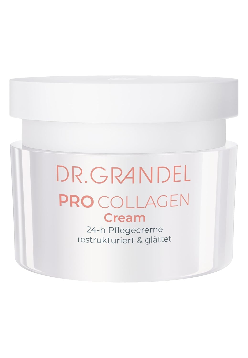 DR. GRANDEL PRO COLLAGEN Cream Glättende Pflege 50 ml | Für Gesicht, Hals & Dekolleté, verbessert Elastizität & Festigkeit, zart schmelzende Textur, für trockene Haut & Mischhaut