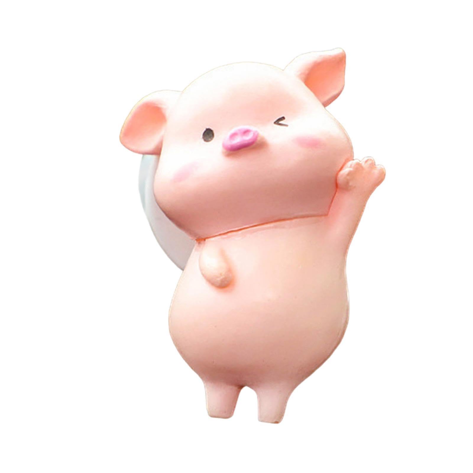 TWISAXC Charming Pig Air Vent Clip Car Freshener Outlet Clip For Auto Air Conditioning Decor Made With Plastic Conditioning Outlet Car Interior Decor