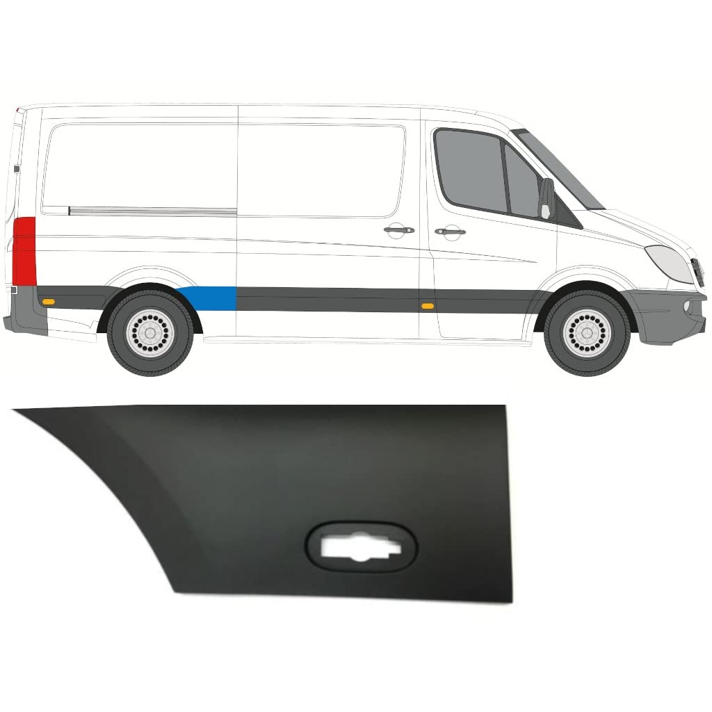Modanatura laterale parafango posteriore per Mercedes Sprinter 2006-2018