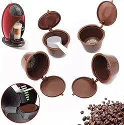 5 Cápsulas Dolce Gusto Reutilizável Com Colher Dosadora