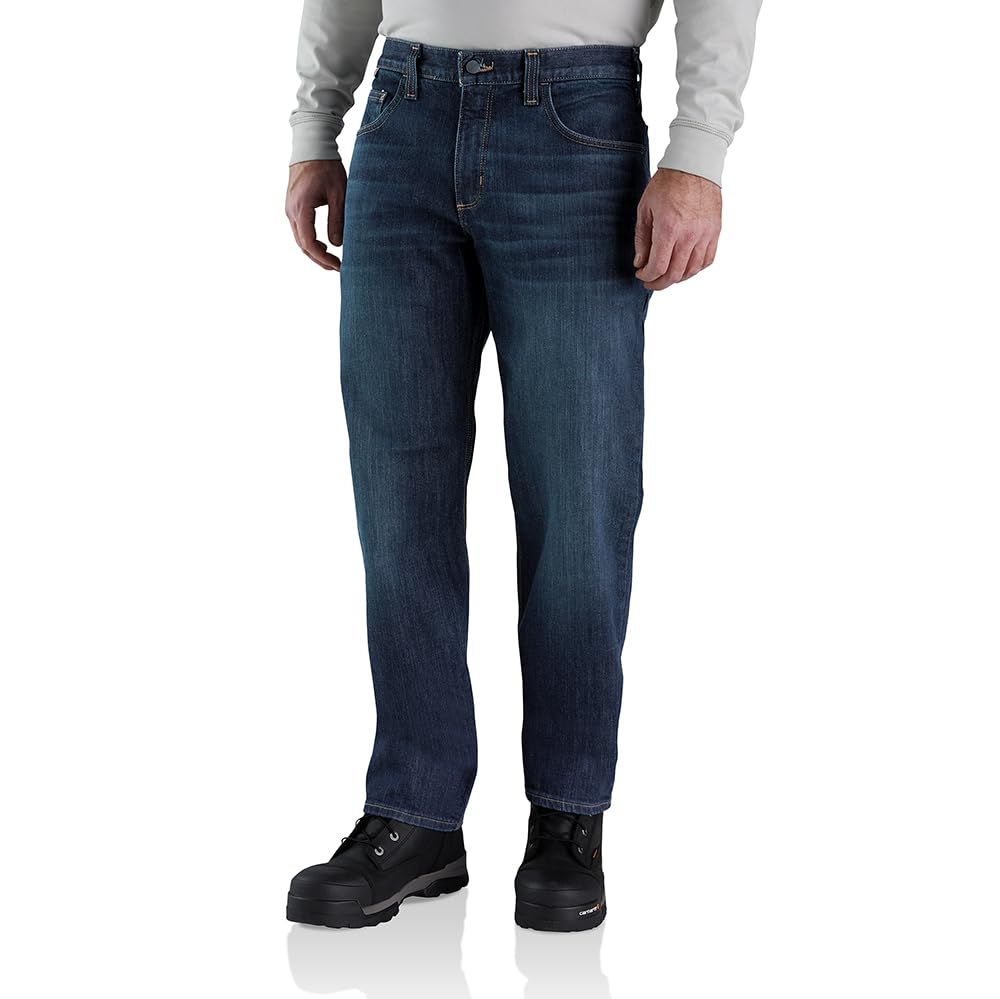 Carhartt Męskie dżinsy 105079 Flame-Resistant Force Rugged Flex