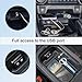 JDMCAR Upgraded Center Console Organizer Compatible with Toyota RAV4 2025 2024 2023 2022 2021 2020 2019 Interior Accessories, Gear Shift Storage Tray Secondary Box Insert Divider - 2pcs