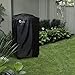 Esinkin 40-Inch Waterproof Electric Smoker Cover for Masterbuilt 40 Inch Electric Smoker, Durable and Conveninet, Black