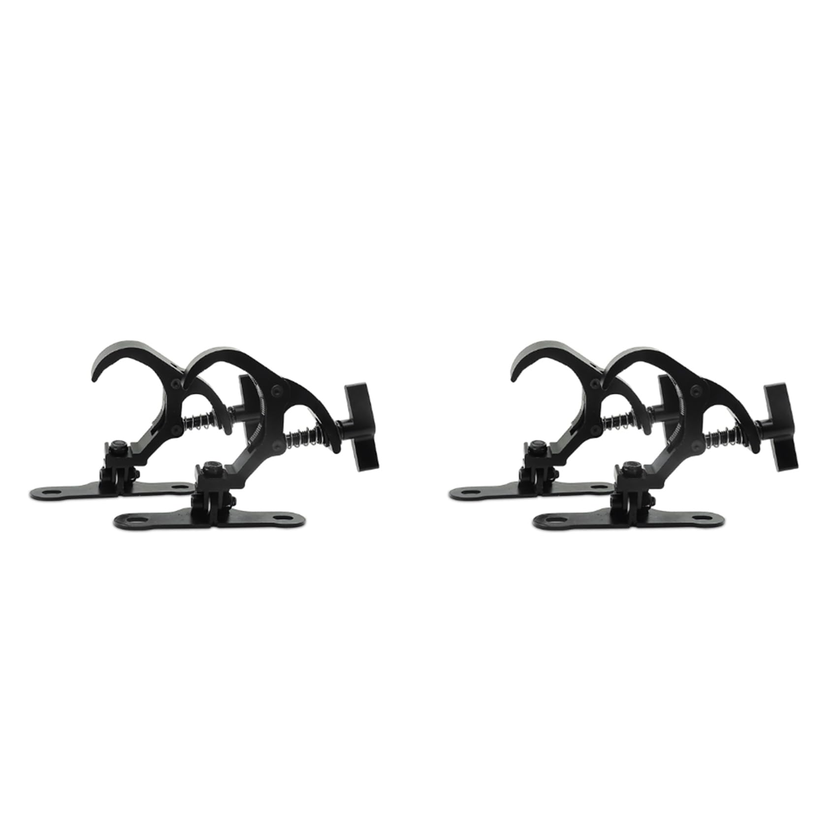 GREOHNMPAW 2Pair Aluminum Stage Light Hook Beam Moving Light Truss Clip Safety Load 150KG for DJ Disco Stage Equipment(B)
