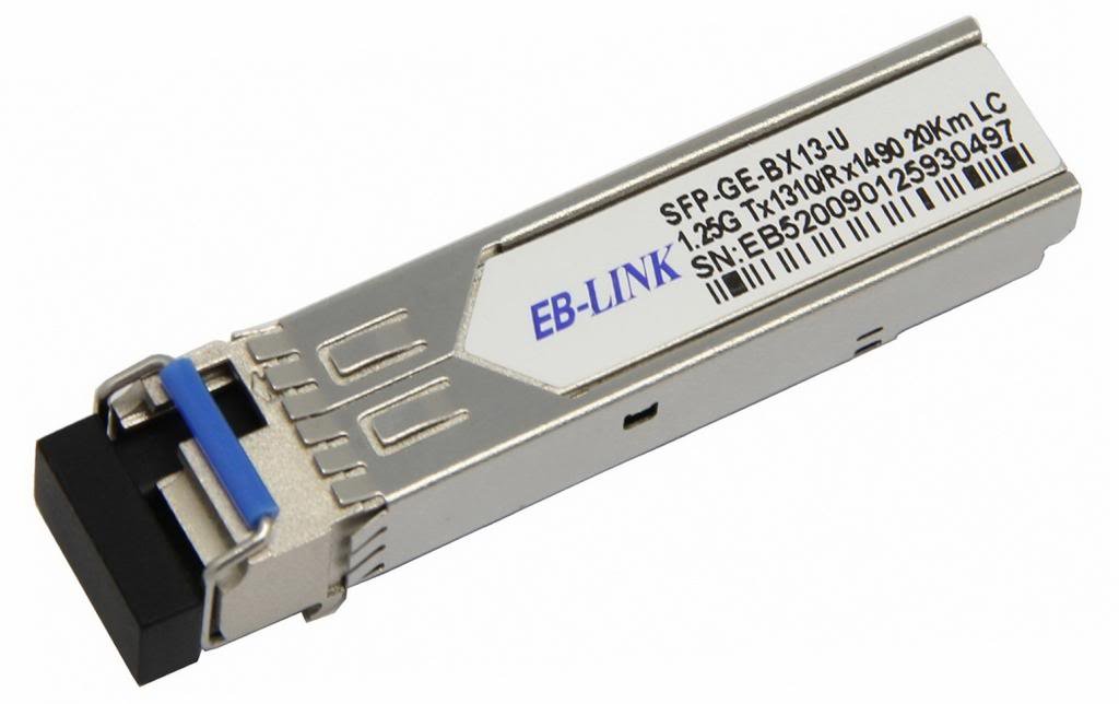 EB-LINK Huawei Compatible SFP-GE-LX-SM1310-BIDI BIDI 1.25G TX1310/RX1490nm 10KM SFP Transceiver Module