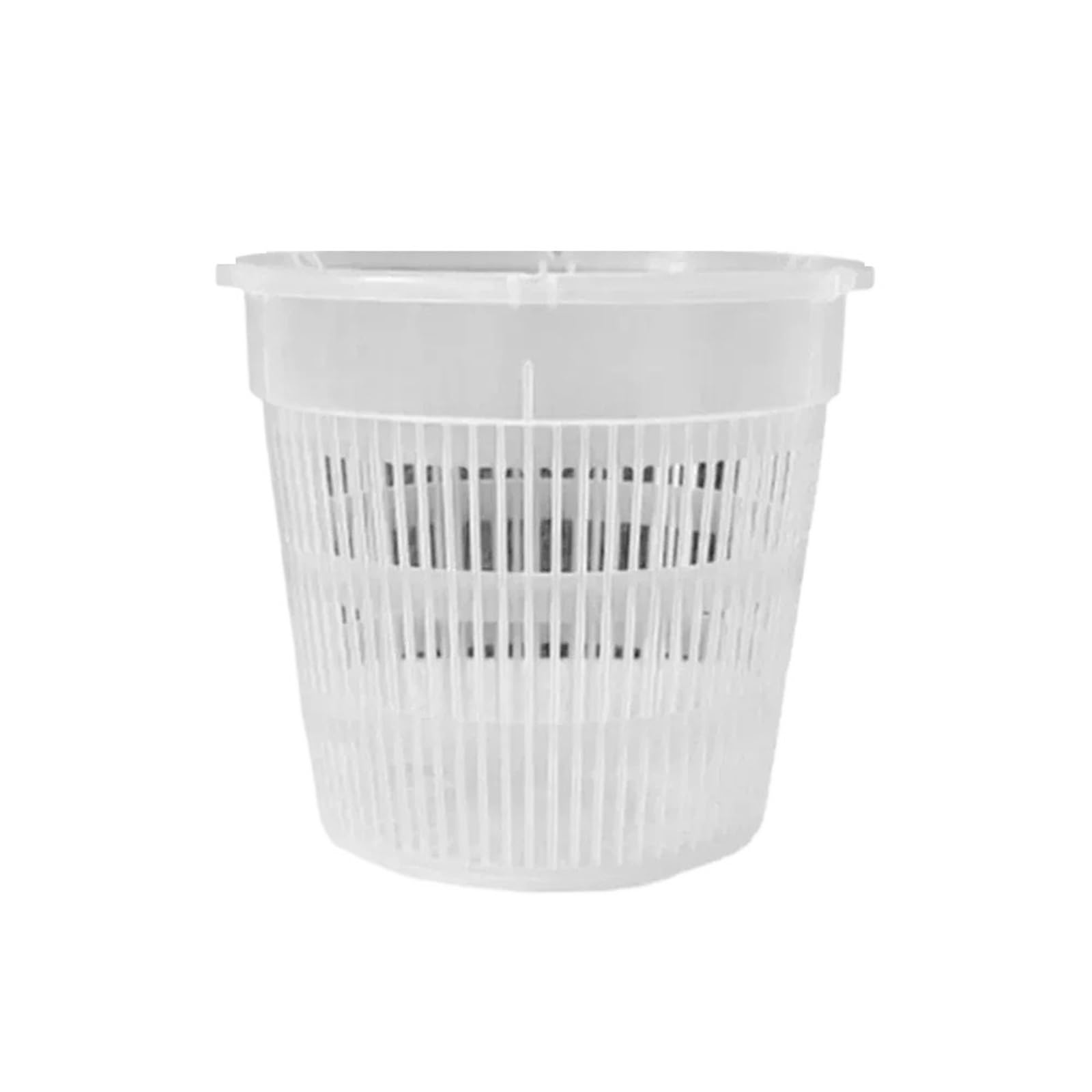 RUWLFE 10pcs Mesh Pot Root Control Transparent Flowerpot With Holes Breathable Slotted Planter For Home Decoration Garden Flower Basket for Succulents, Houseplants(11cm,Without tary)