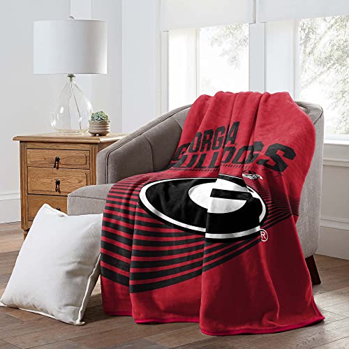 Northwest NCAA Georgia Bulldogs 60 x 80 Raschel Throw Blanket