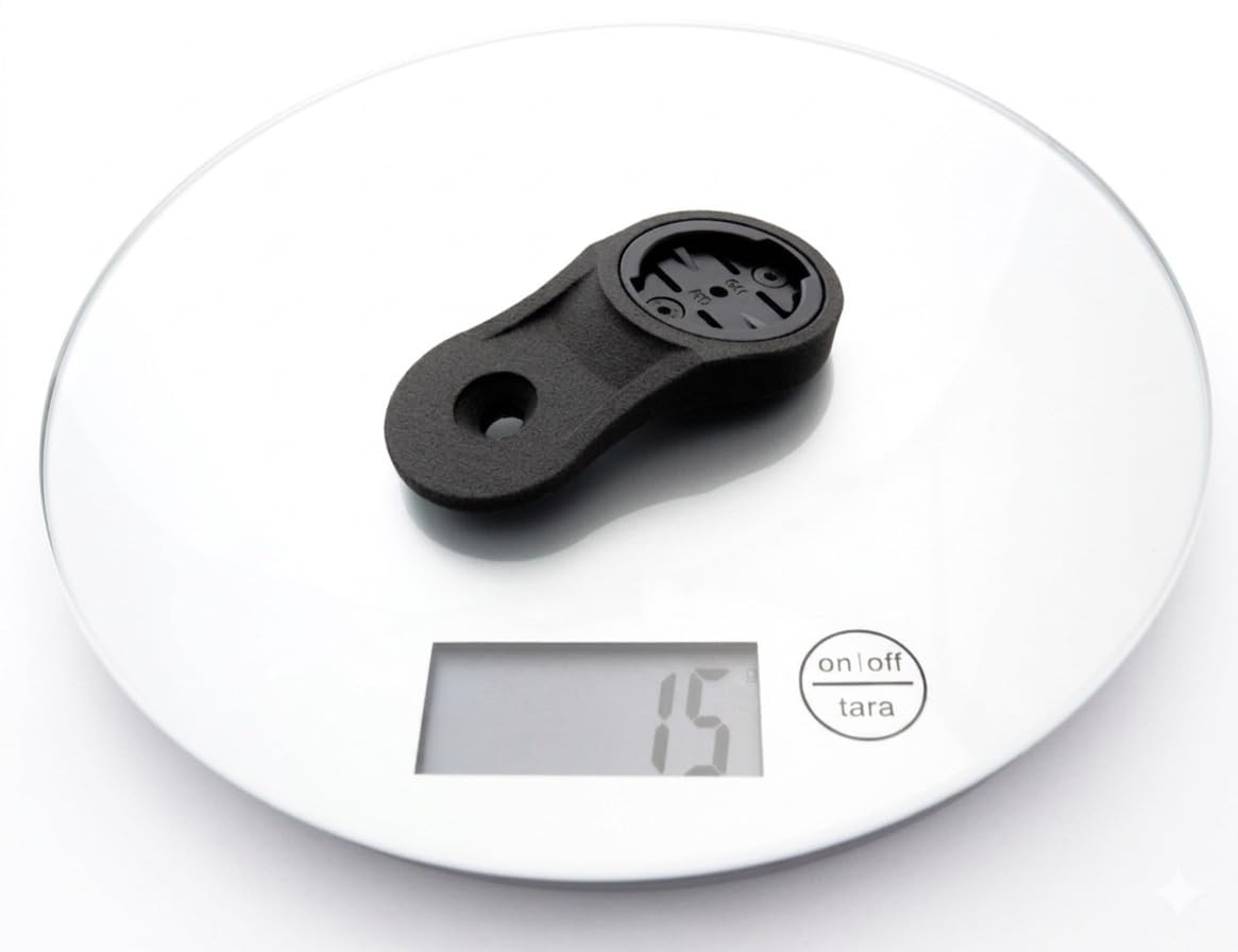 Soporte GPS Compatible con Garmin para Potencia o Manillar Integrado (-17º)