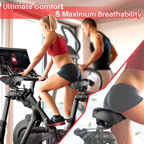 Coolwufan Oversized Bike Seat For Peloton Bike & Bike+, Comfort Seat Cushion Compatible With Peloton thumb #3