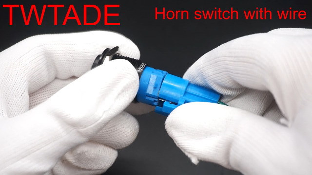 Amazon.com: TWTADE/19MM 12V Car Horn Push Button Switch Red LED