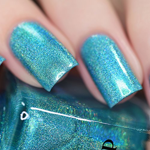 Image of ILNP Sail Away - Vivid Turquoise Ultra Holographic Nail Polish