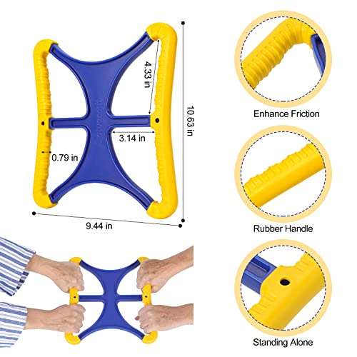 Sotvacmit Liberty Lift, Lift Assist For Elderly, 450Lbs Weight Capacity, Standing Aids With No-Slip Grip Handles Increases Hand Friction, Supports Suitable For Arthritis, Obesity Lift Assist (Yellow) #TOP1
