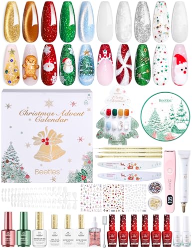 beetles Gel Polish Merry Glitzmas 2026 Gift Box miniatura 1