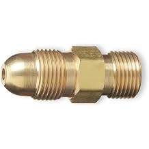 Brass Cylinder to Regulator Acetylene Adapters CGA-200 CGA-300 CGA-510 CGA-520 for Welding EquipmentCGA-510 to CGA-300